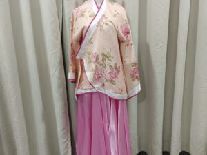 Turquoise Green & White Female Chinese Hanfu Size L/M
