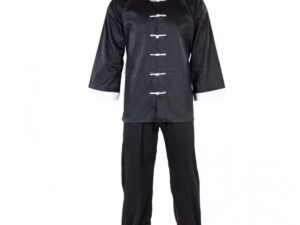 Black Male Old Hongkong / KungFu Size XL Costume For Rent