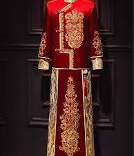 Golden Ancient Chinese General Male Size M/L Costume For Rent