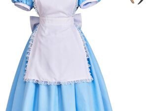 Alice in Wonderland Light Blue Costume For Rent