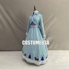 Sea Blue Olaf Frozen Adventure Anna Costume Size L For Rent