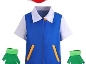 Ash Ketchum Pokemon Trainer Costume Size S For Rent