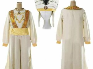 Cartoon Movie : Aladdin (1992) Sultan Costume Size L For Rent