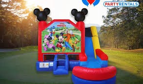 Mickey Combo Bounce House For Rent