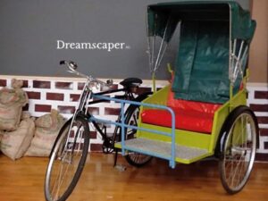 Black Vintage Trishaw Props For Rent