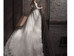 Long Sleeve Lace Wedding Gown