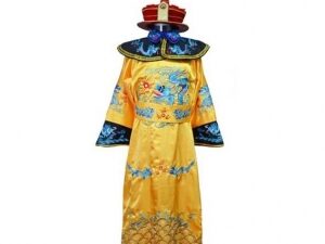 Chinese Qing Dynasty Emperor Yellow King Costume For Rent