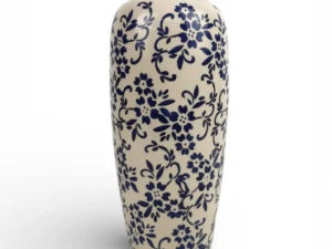 Floral Motif Vase