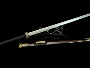 Chinese Sword Stainless Steel Black (汉剑) for Rent