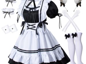 Japanese Cute Maid French Maid Costume XXXL 3XL size Men Size Big Cutting Plus Size (女仆装可爱女仆大码男可穿) for Rent