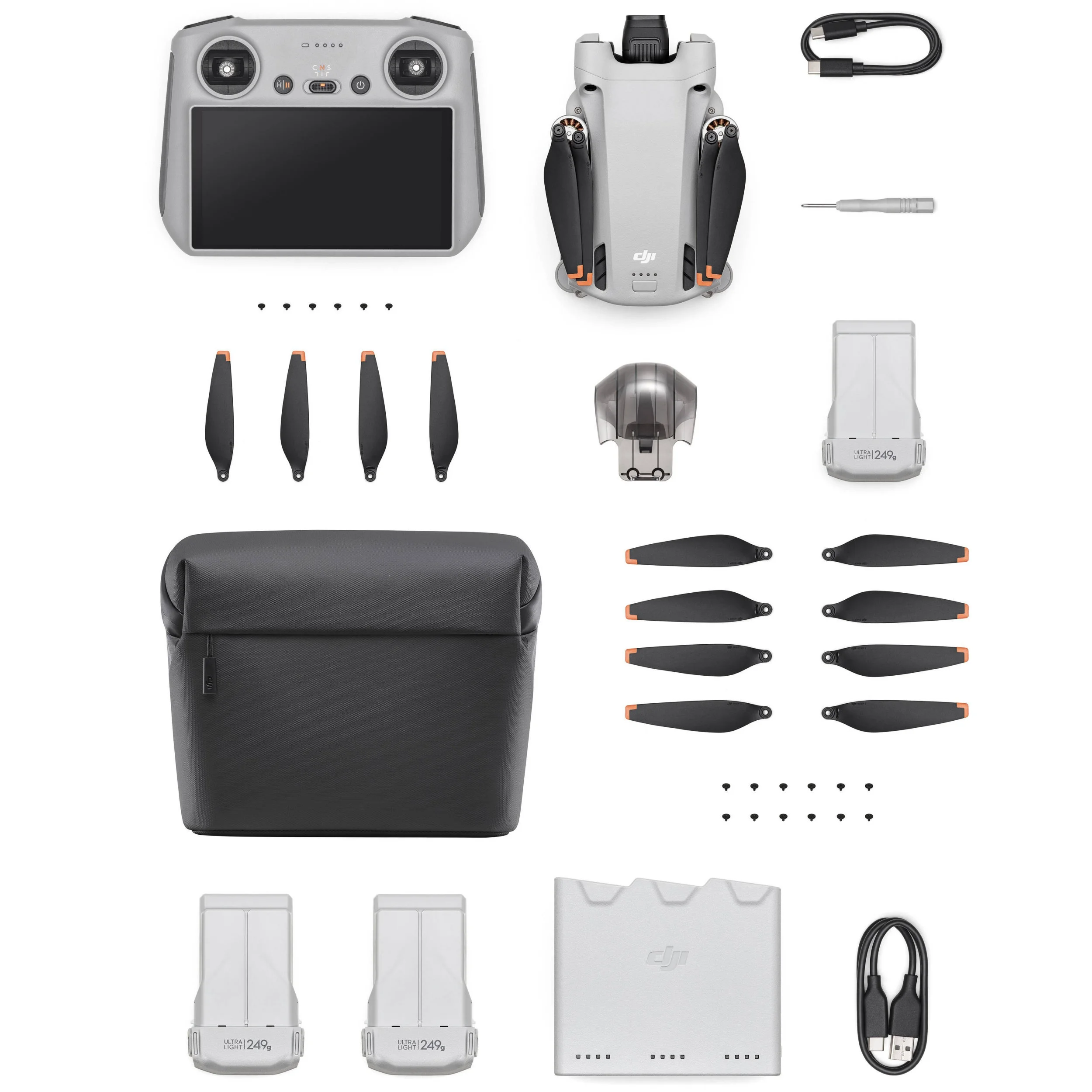DJI Mini 3 Pro with DJI RC Remote & Fly More Kit Plus for Rent 1DJI Mini 3 Pro with DJI RC Remote & Fly More Kit Plus for Rent | RentSmart Asia | Renting Is The New Buying DJI Mini 3 Pro with DJI RC Remote & Fly More Kit Plus for Rent