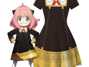 Kid Size girl SPYXFamily cosplay Anya Forger below 130CM height (儿童阿尼亚角色扮演) for Rent