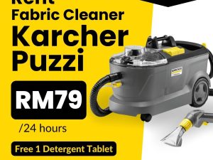 Karcher Puzzi Carpet Cleaner Rental-based in Cheras, Selangor