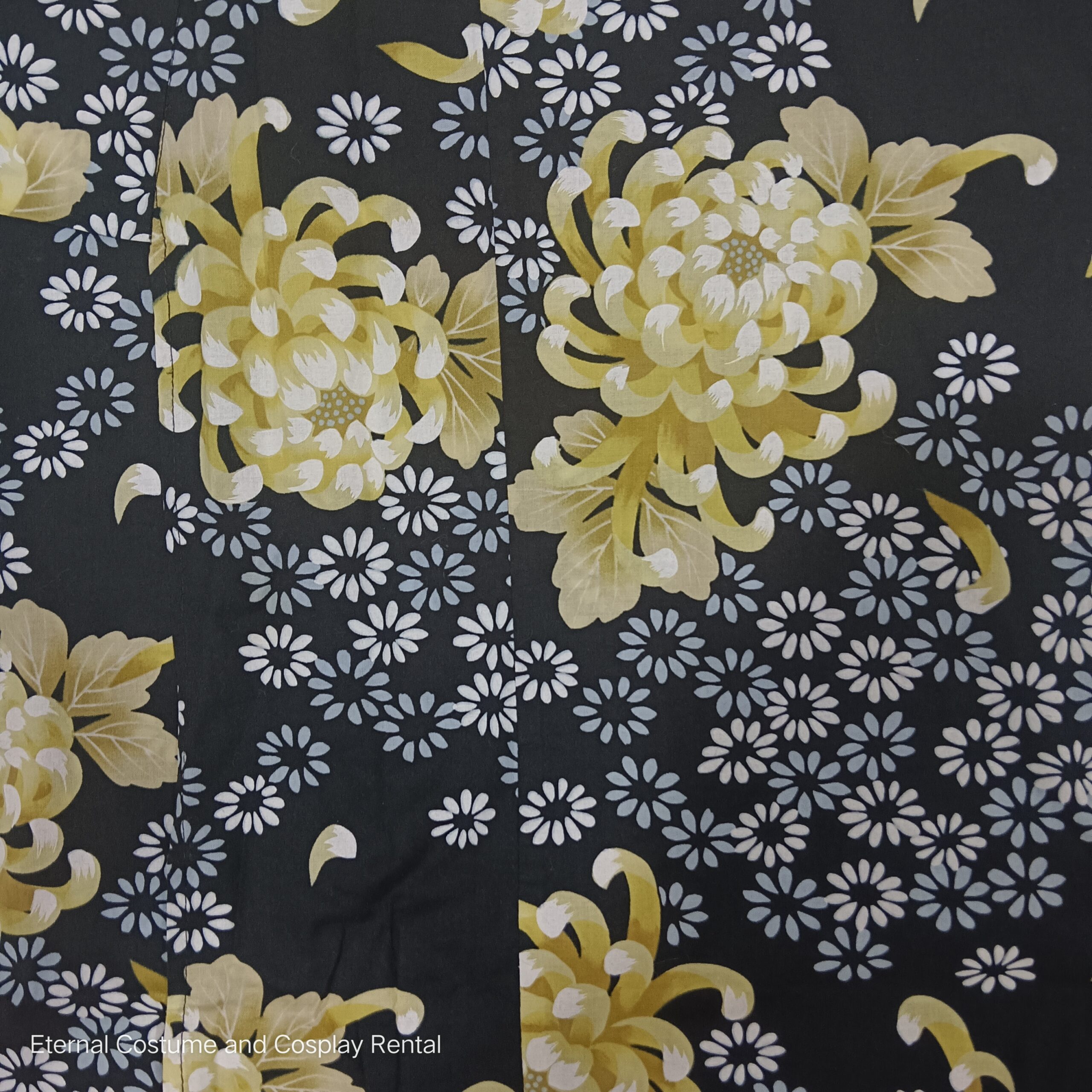 Japanese Traditional Yukata Female Black Base with Yellow Flower Printing Suitable for Bon Odori for Rent 4Japanese Traditional Yukata Female Black Base with Yellow Flower Printing Suitable for Bon Odori for Rent | RentSmart Asia | Renting Is The New Buying Japanese Traditional Yukata Female Black Base with Yellow Flower Printing Suitable for Bon Odori for Rent - Image 4