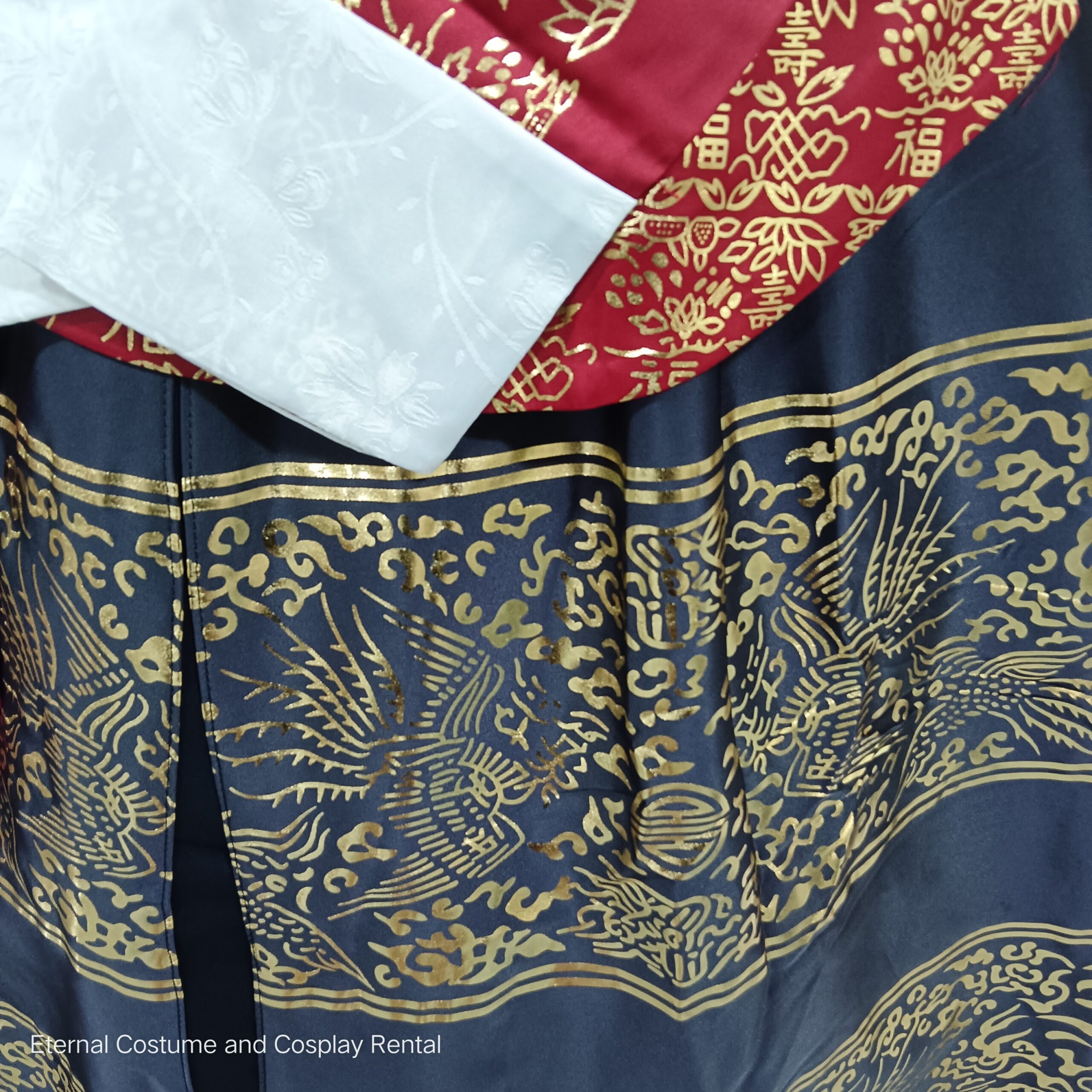 KOREAN Hanbok Style Costume Female Royal Red Long Top and Black Dress Size S - XL Free Size for Rent 5KOREAN Hanbok Style Costume Female Royal Red Long Top and Black Dress Size S - XL Free Size for Rent | RentSmart Asia | Renting Is The New Buying KOREAN Hanbok Style Costume Female Royal Red Long Top and Black Dress Size S - XL Free Size for Rent - Image 5