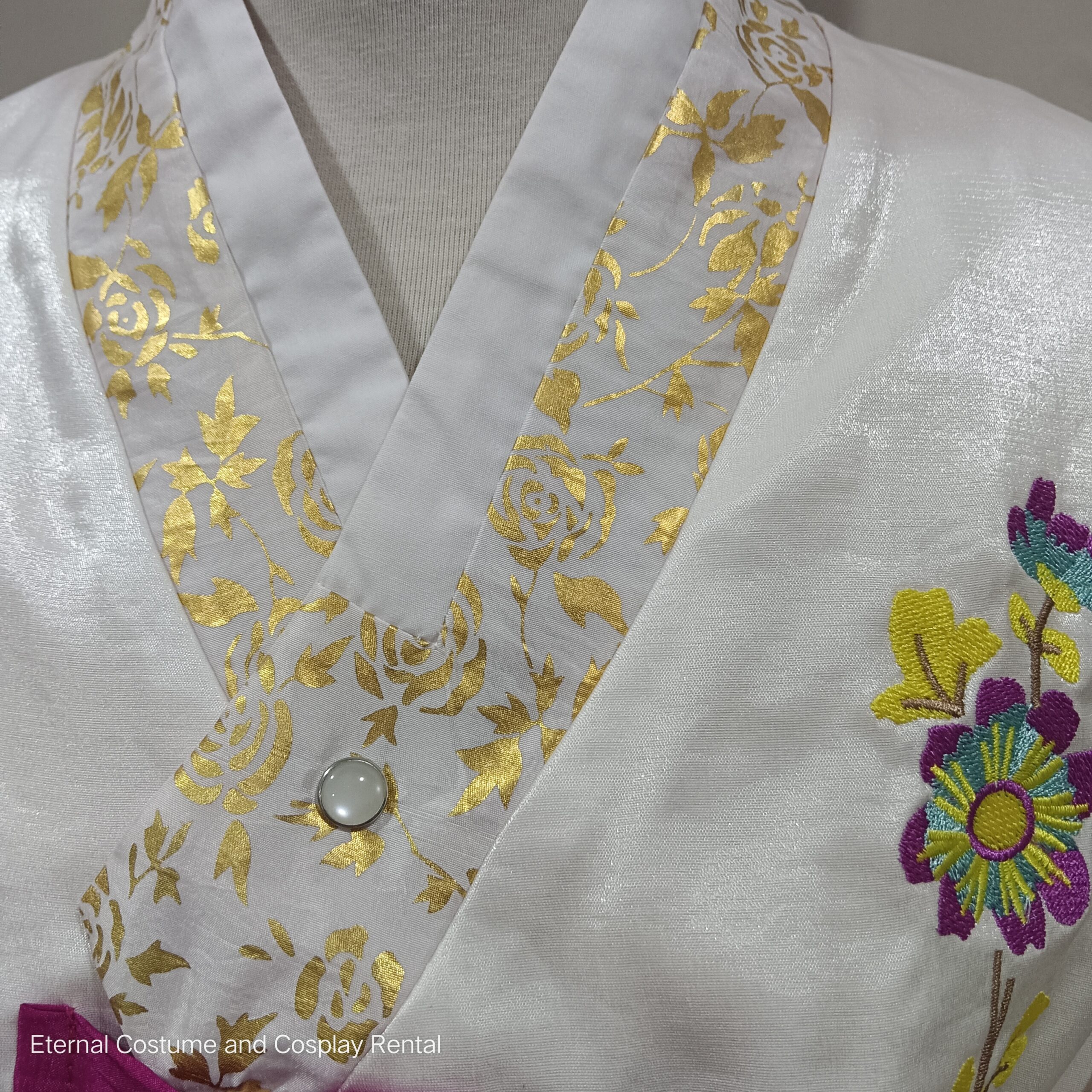 KOREAN Hanbok Style Costume Female White and Pink Size M - XL Free Size for Rent 4KOREAN Hanbok Style Costume Female White and Pink Size M - XL Free Size for Rent | RentSmart Asia | Renting Is The New Buying KOREAN Hanbok Style Costume Female White and Pink Size M - XL Free Size for Rent - Image 4