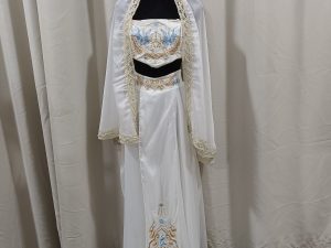 MIDDLE EAST Persian Style Costume Female White Size XS - S for Rent