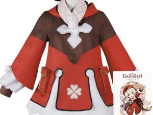 KIDS COSPLAY GENSHIN Game GIRL Klee Costume Set Below 130CM for Rent