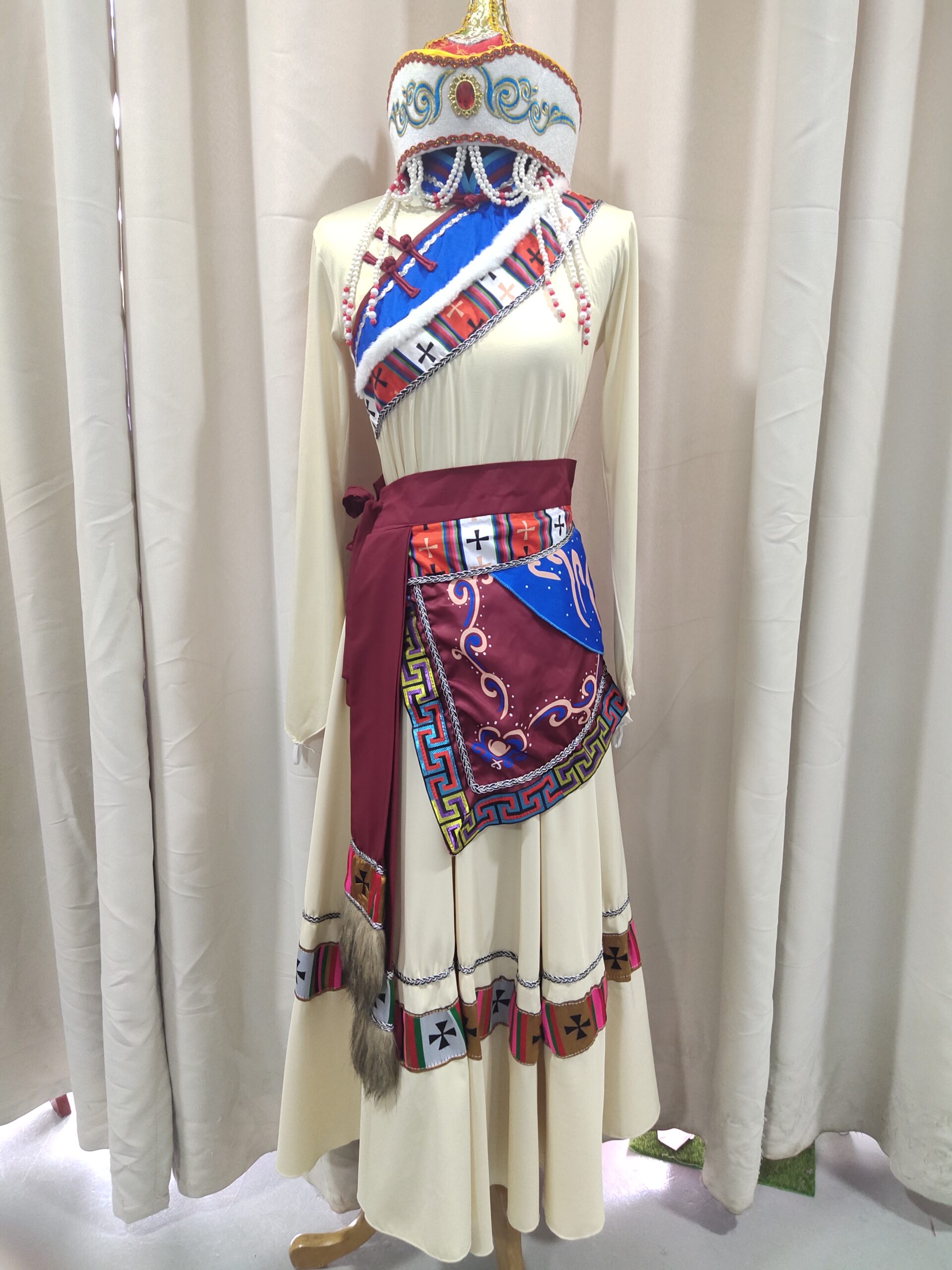 MONGOLIAN Style Costume Female Beige Size M - L for Rent 1MONGOLIAN Style Costume Female Beige Size M - L for Rent | RentSmart Asia | Renting Is The New Buying MONGOLIAN Style Costume Female Beige Size M - L for Rent