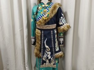 TIBET Style Costume UNISEX Male&Female Turquoise Green Size M - XL for Rent