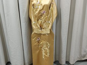 CHINESE Qing Dynasty Palace Queen Costume Yellow Empress FuCa YanXiGongLue Drama Story of YanXi Palace (延禧攻略富察皇后) Free Size High Quality for Rent